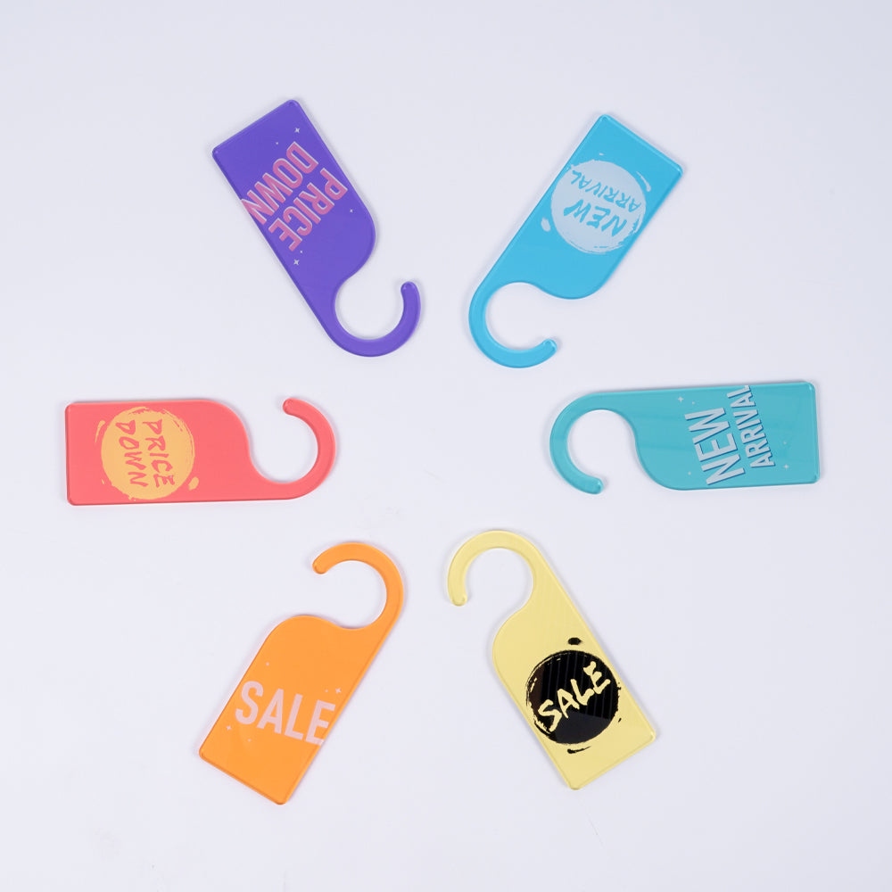 店舗用 ポップサイン 値下げ 割引 ハンガーポップ ポップカード 販促用品 SH-POP