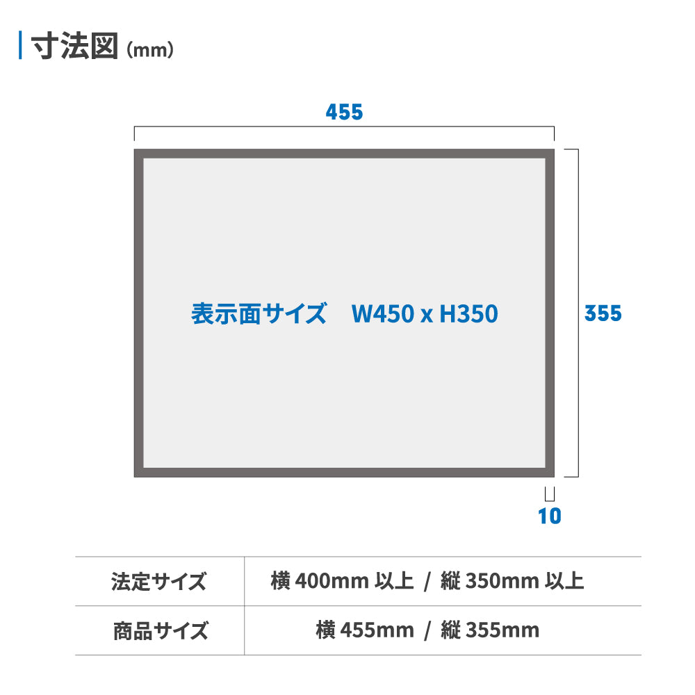 2025年4月からの【新様式対応】宅地建物取引業者票 改正 看板 約W455mm×H355mm / 店舗 不動産 法定看板 法令許可票 金看板 h-00008