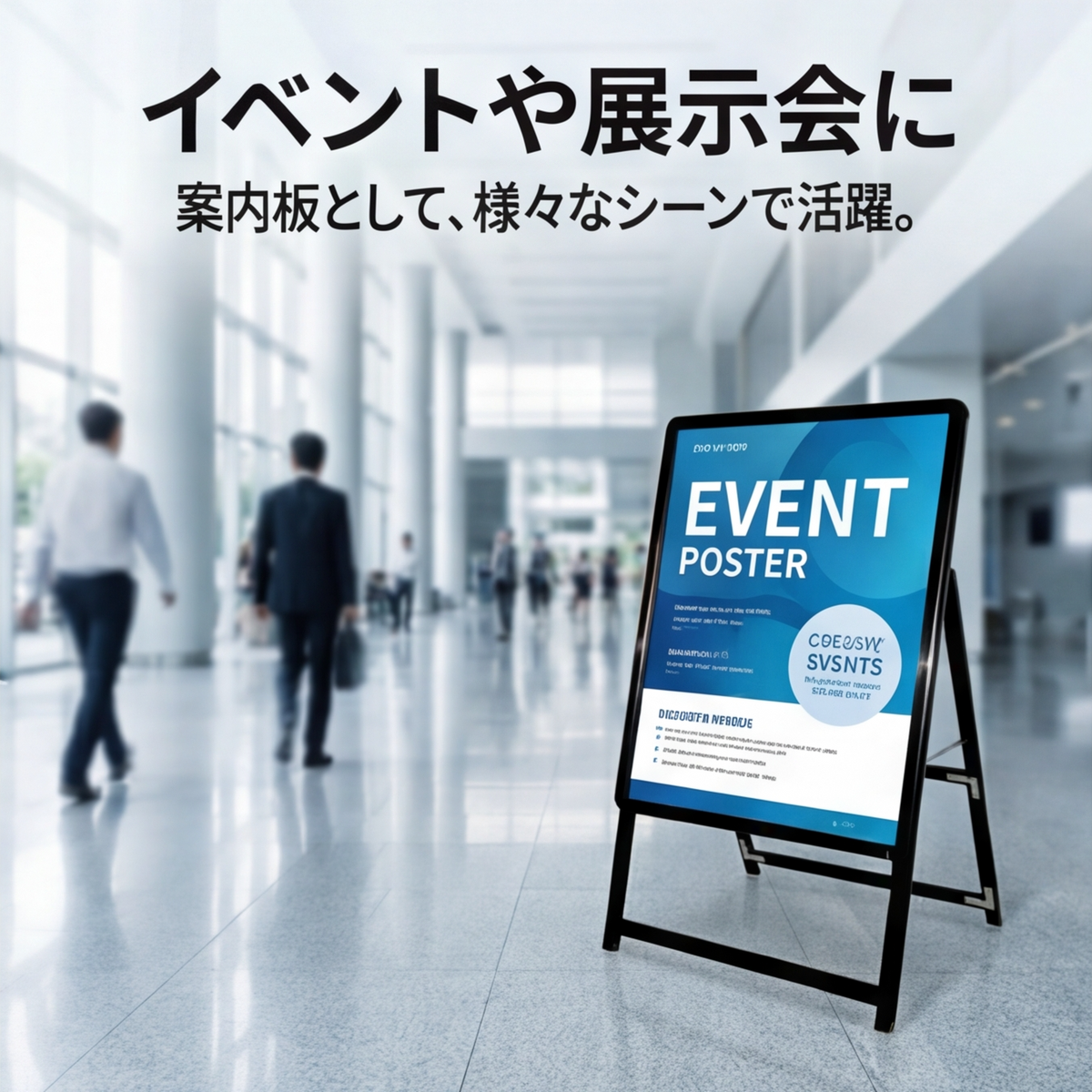 A型スタンド看板 B1 片面 屋外対応 防風 風対策セット 付属品付き 2点セット シルバー ブラック 木目 店舗用看板 2SET-JC-B1-S