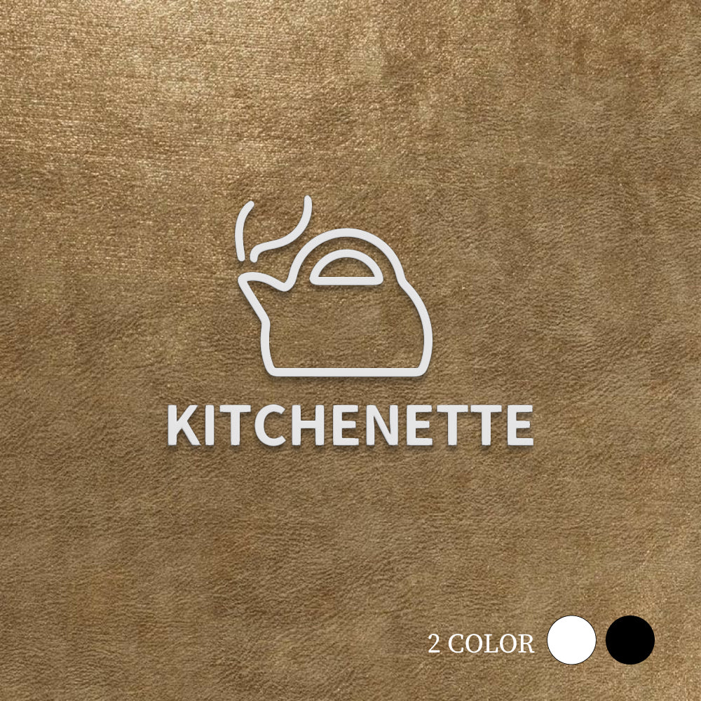 【KITCHENETTE】ピクトサイン オシャレ アクリル製 サイン表示 マーク プレート ド アプレート 雑貨洗面所 ドア おしゃれ サイン ピクトグラム サインプレート オフィス  PICSGN-L-70