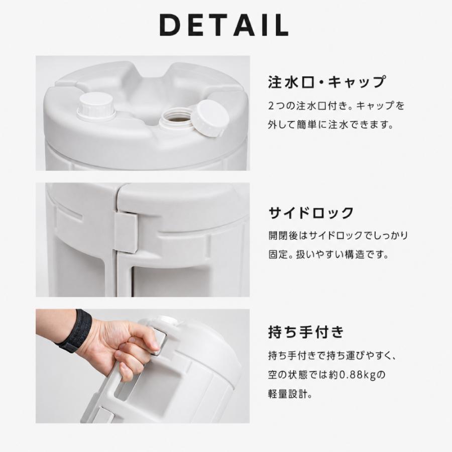 注水式ウエイト 9.5kg 看板用 開閉式 重り 転倒防止 強風対策 スタンド看板 屋外 支柱挟み込みタイプ サイドロック 持ち手付き ウエイト lds-tk